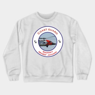 US Coastguard search and rescue Helicopter, Crewneck Sweatshirt